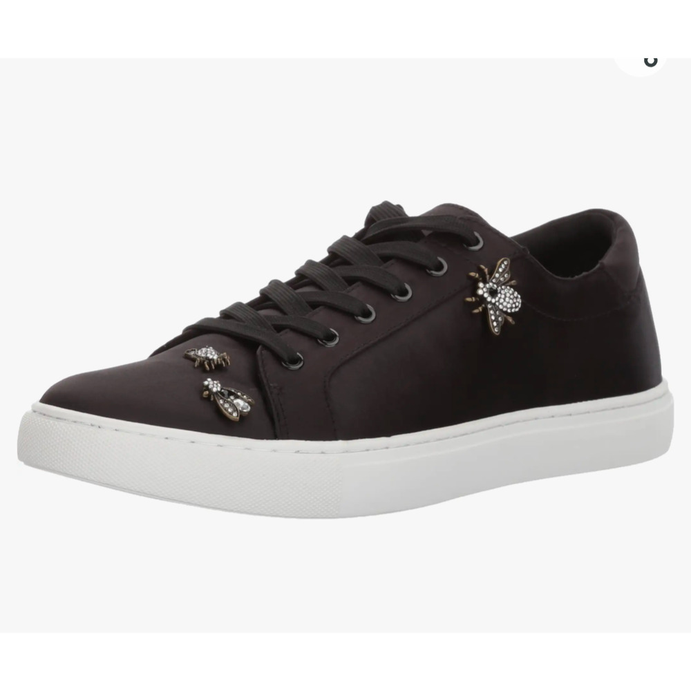 Kenneth Cole New York Kam 8 Fashion Sneaker in Black with Bee Detail size 9 1/2